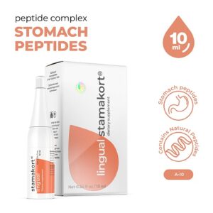 Stamakort Lingual | Стамакорт Лингвал – Усъвършенствана подкрепа за храносмилателната система | Пептиди на Хависън