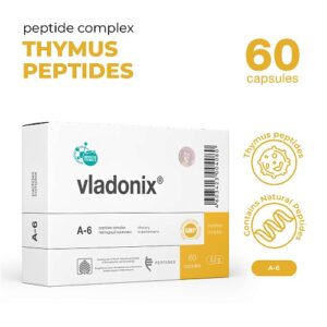 Vladonix Peptide Supplement | Пептидна добавка Vladonix – Подкрепа за Имунната Система (20/60 Капсули)