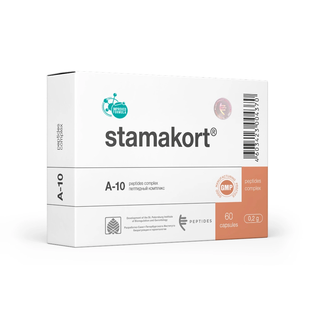 Stamakort – Peptide complex to support the digestive system and liver health