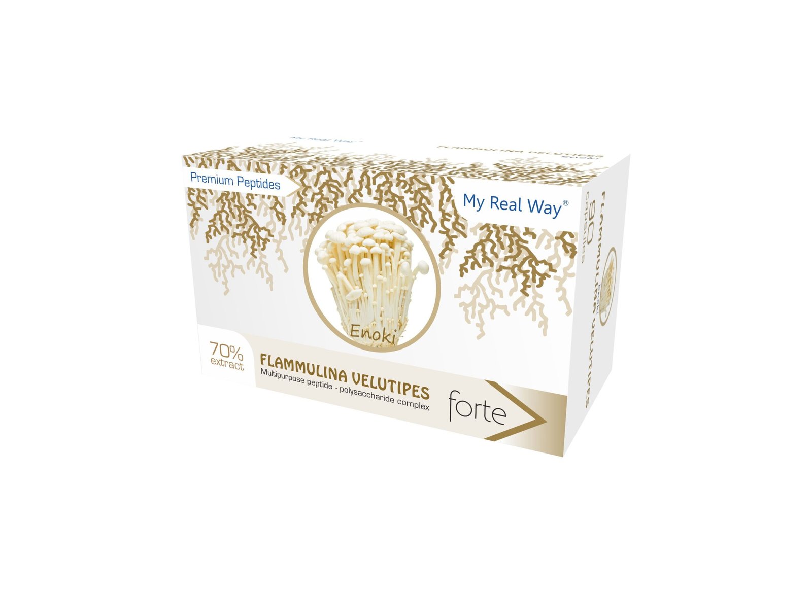 Flammulina velutipes Enoki mushroom 70% peptide-polysaccharide extract
